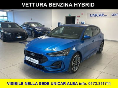 Ford Focus 1.0 EcoBoost Hybrid 125 CV Powershift 5p. ST-Line X del 2022 usata a Alba