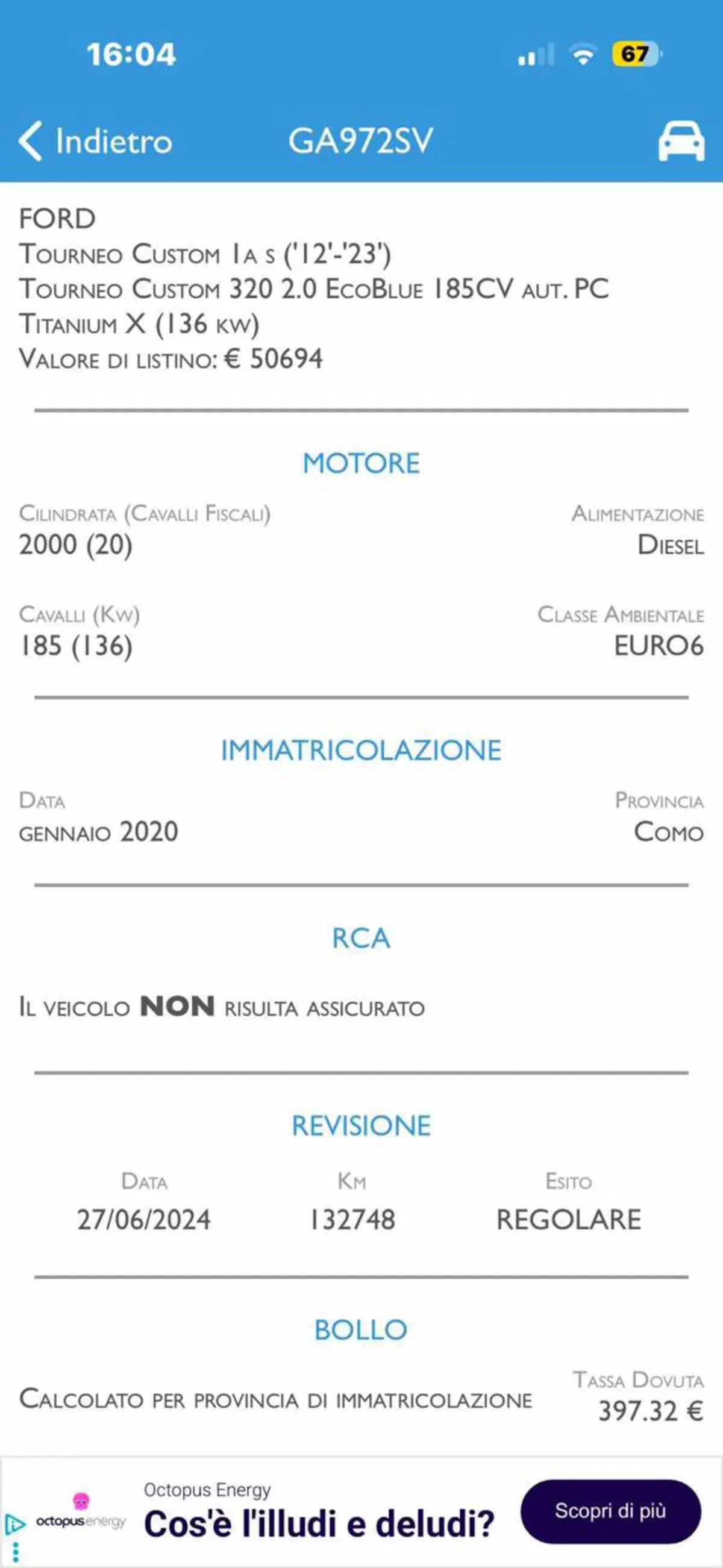 Ford Tourneo Custom usata a Pesaro-Urbino (15)