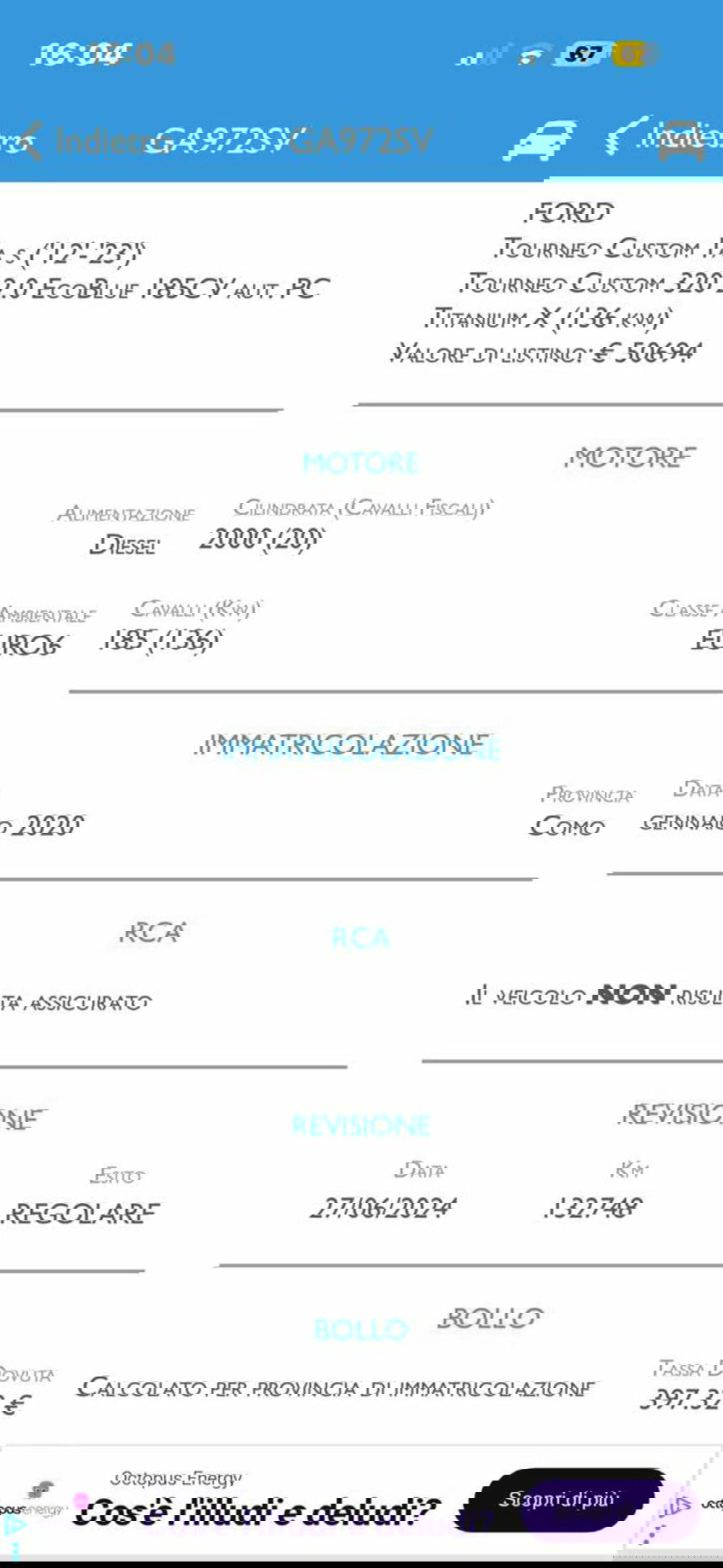 Ford Tourneo Custom usata a Pesaro-Urbino (15)