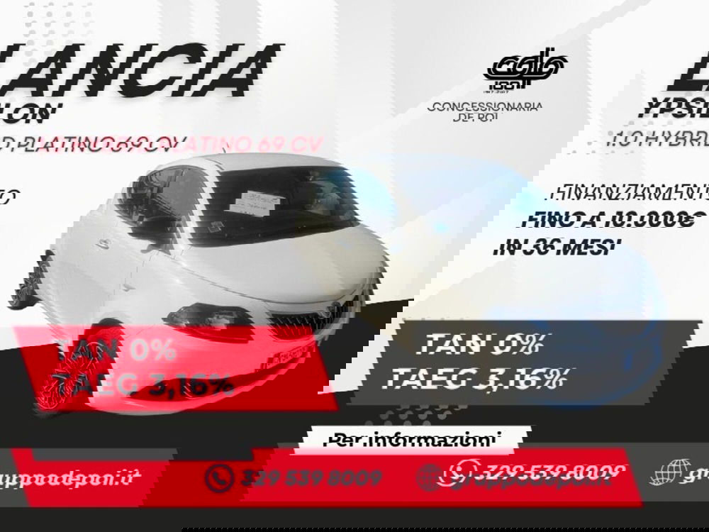 Lancia Ypsilon usata a Perugia