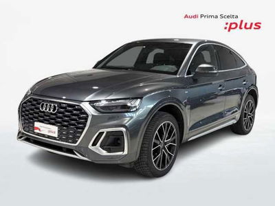 Audi Q5 Sportback 40 2.0 tdi mhev 12V S line Plus quattro s-tronic del 2021 usata a Prato