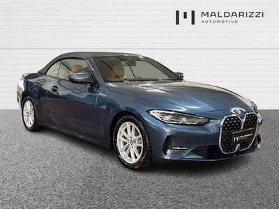 BMW Serie 4 Cabrio 420d  mhev 48V auto del 2023 usata a Trani