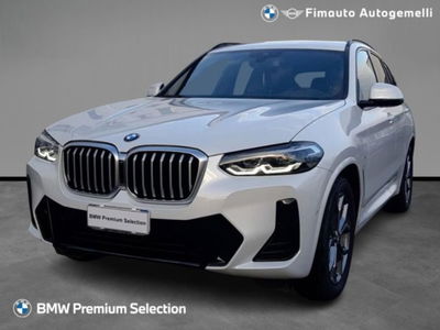 BMW X3 xdrive20i mhev 48V Msport auto del 2022 usata a Verona