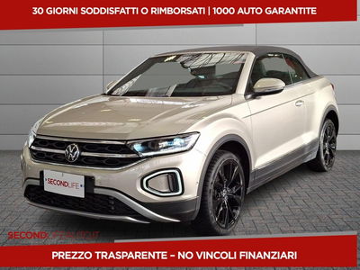 Volkswagen T-Roc Cabrio 1.5 tsi Style del 2023 usata a Roma