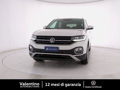 Volkswagen T-Cross 1.0 TSI 110 CV DSG Advanced del 2022 usata a Roma