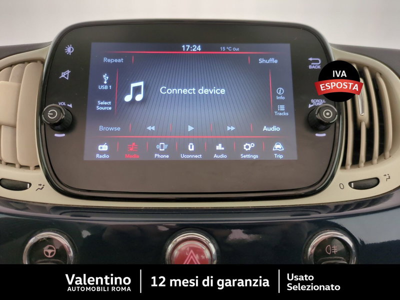 Fiat 500C Cabrio usata a Roma (15)