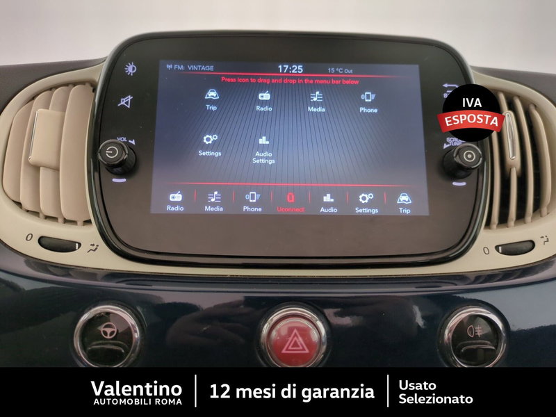 Fiat 500C Cabrio usata a Roma (17)