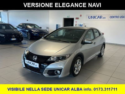 Honda Civic 1.6 4 porte Elegance Navi del 2016 usata a Alba