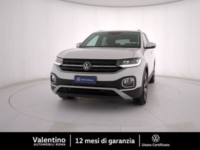 Volkswagen T-Cross 1.0 TSI 110 CV DSG Advanced del 2023 usata a Roma