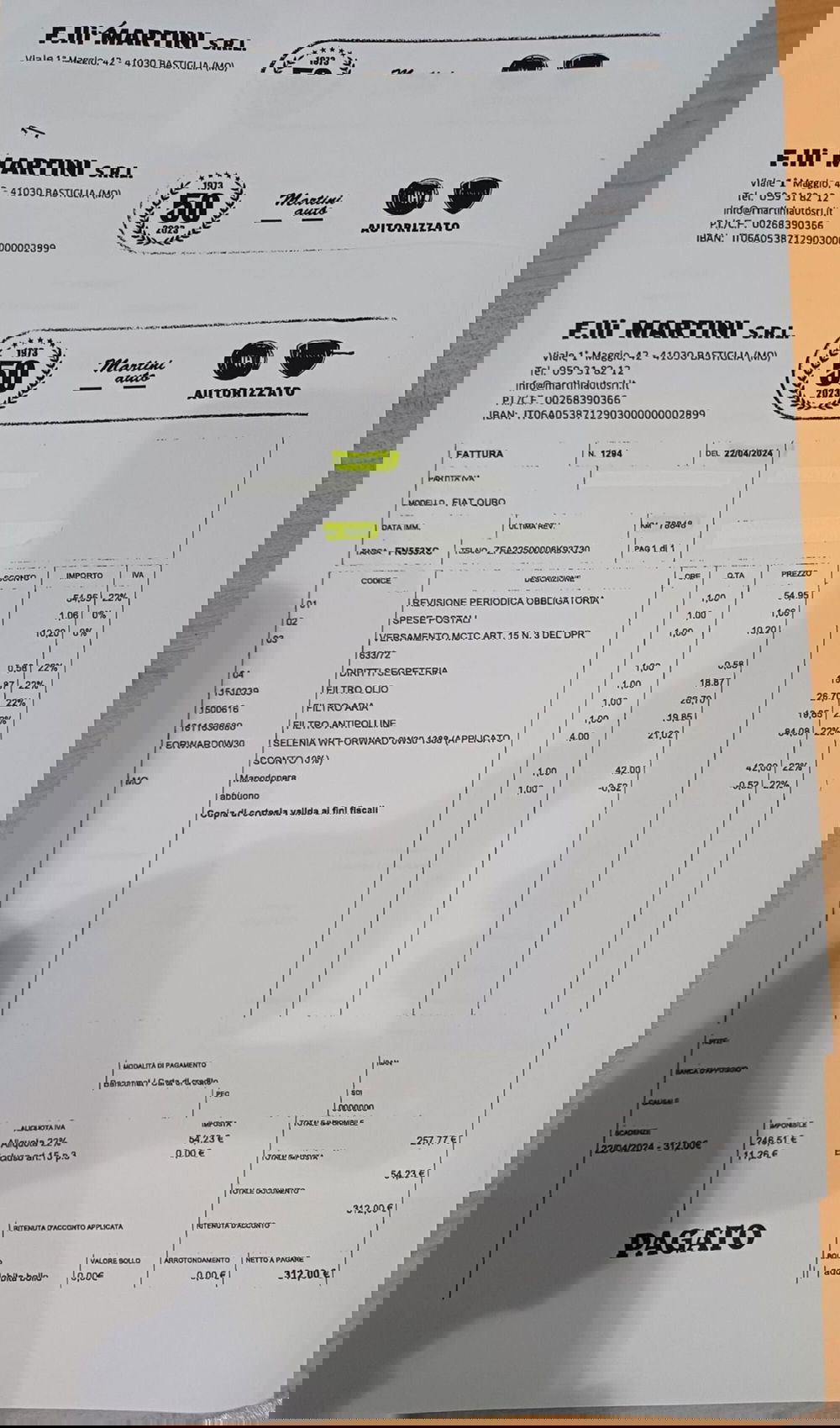 Fiat Qubo usata a Modena (13)