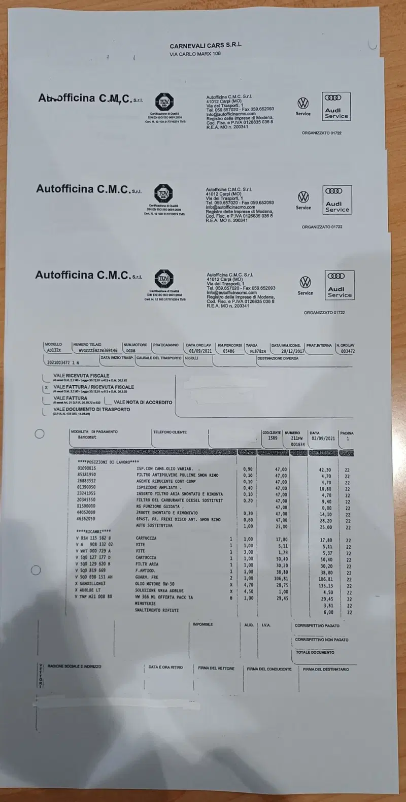 Volkswagen Tiguan usata a Modena (12)