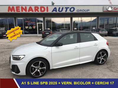 Audi A1 Sportback 30 TFSI S line edition del 2025 usata a Bernezzo