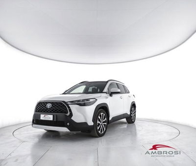 Toyota Corolla Cross Hybrid 2.0h Lounge 4wd 197cv e-cvt del 2024 usata a Corciano