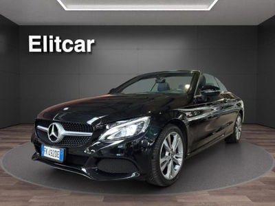 Mercedes-Benz Classe C Cabrio 220 d 4Matic Auto Cabrio Sport del 2017 usata a Dormelletto