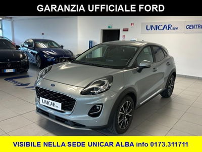 Ford Puma 1.0 EcoBoost Hybrid 125 CV S&amp;S aut. Titanium Design del 2023 usata a Alba