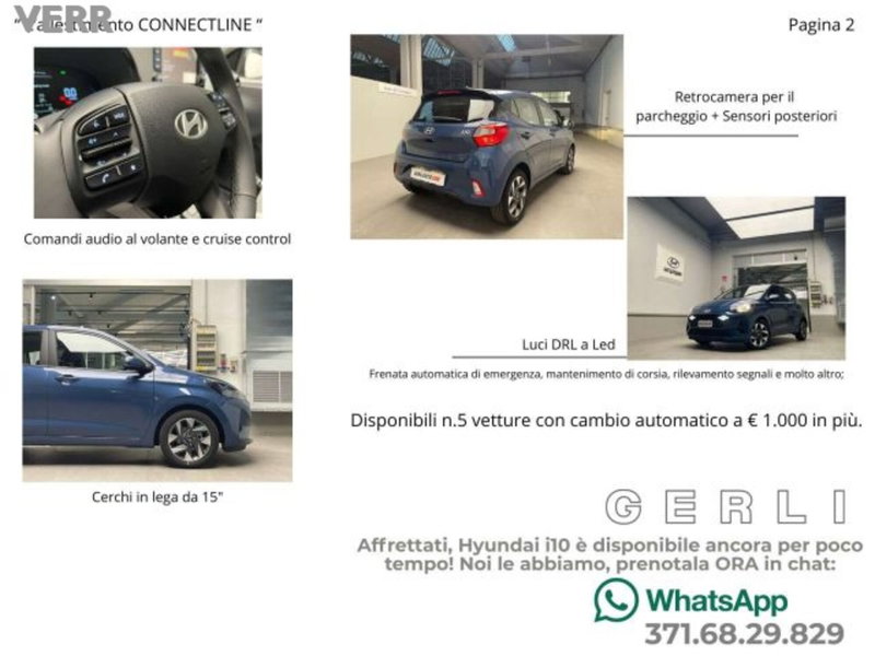 Hyundai i10 nuova a Milano (3)