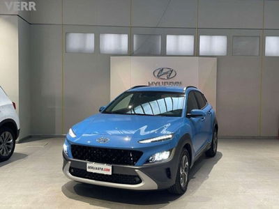 Hyundai Kona HEV 1.6 DCT XLine del 2022 usata a Milano
