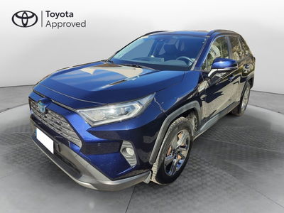 Toyota Rav4 HV (218CV) E-CVT 2WD Lounge del 2019 usata a Como