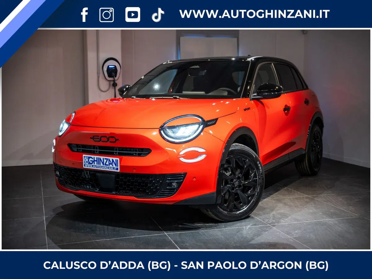 Fiat 600 nuova a Bergamo