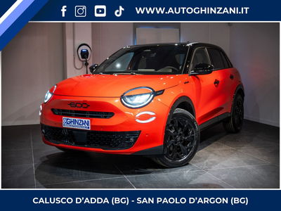 Fiat 600 1.2 hybrid Sport Edizione Milano Cortina 2026 145cv auto nuova a Calusco d'Adda