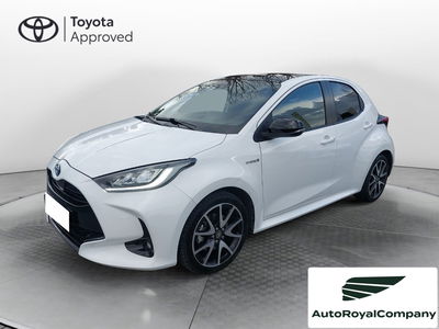 Toyota Yaris 1.5 Hybrid 5 porte Lounge del 2021 usata a Roma