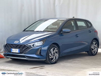 Hyundai i20 1.2 mpi Connectline 79cv mt del 2025 usata a Albano Laziale