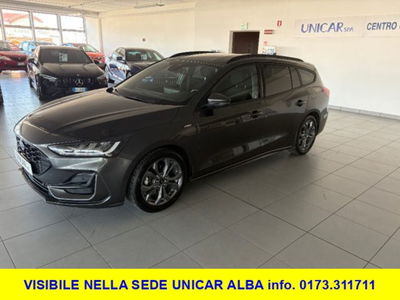 Ford Focus Station Wagon 1.5 EcoBlue 120 CV SW ST-Line X del 2022 usata a Alba