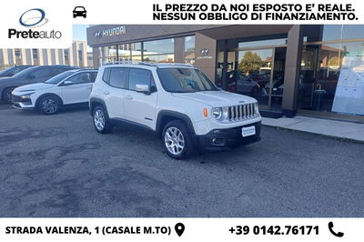 Jeep Renegade 1.6 Mjt 120 CV Limited del 2018 usata a Casale Monferrato