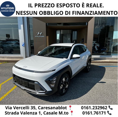Hyundai Kona 1.6 gdi hev Business Advance Pack 2wd 129cv dct nuova a Caresanablot