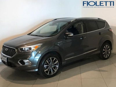 Ford Kuga 2.0 TDCI 150 CV S&amp;S 4WD Powershift Vignale del 2017 usata a Manerbio