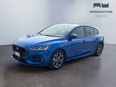 Ford Focus 1.0t ecoboost h ST-Line X 125cv del 2024 usata a Milano