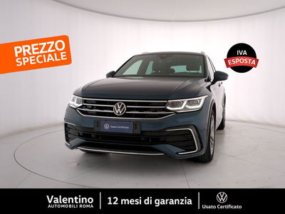 Volkswagen Tiguan 1.5 TSI 150 CV DSG ACT R-Line del 2021 usata a Roma