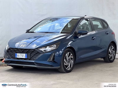 Hyundai i20 1.2 mpi Connectline 79cv mt del 2025 usata a Albano Laziale