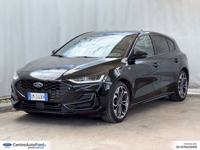 Ford Focus 1.0t ecoboost h ST-Line X 125cv del 2022 usata a Albano Laziale