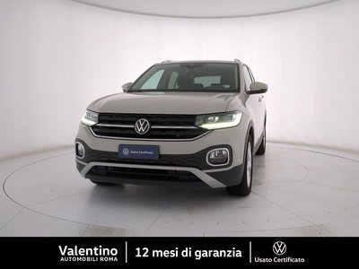 Volkswagen T-Cross 1.0 TSI 110 CV DSG Advanced del 2023 usata a Roma