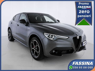 Alfa Romeo Stelvio Stelvio 2.2 Turbodiesel 210 CV AT8 Q4 Veloce del 2022 usata a Milano