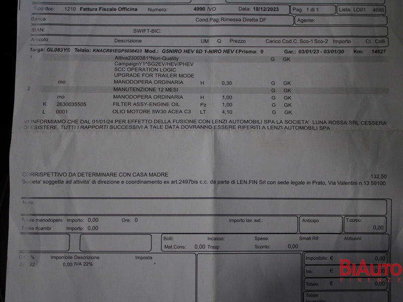 Kia Niro usata a Firenze (18)