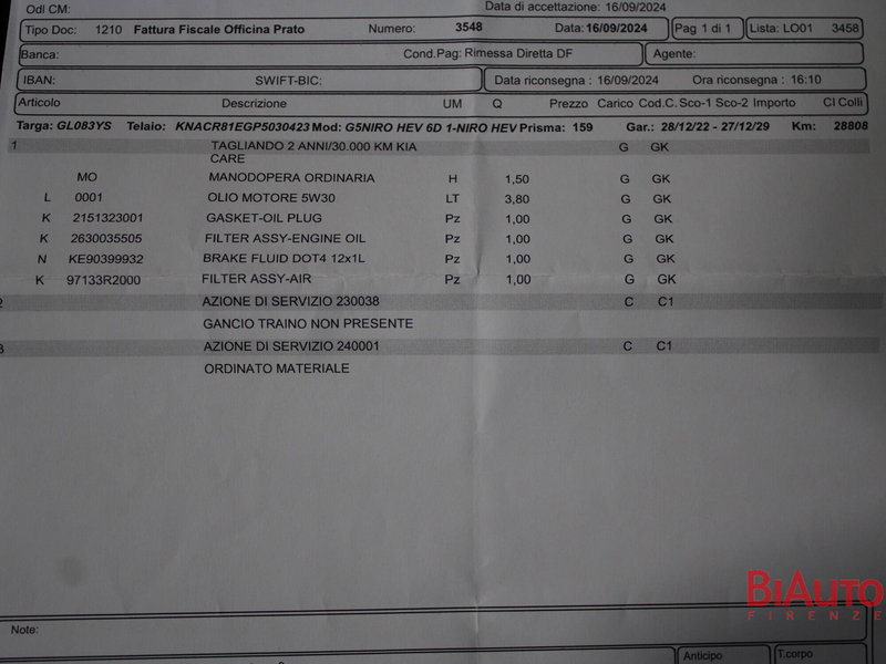 Kia Niro usata a Firenze (19)