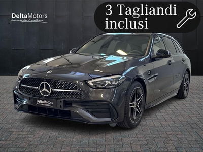 Mercedes-Benz Classe C Station Wagon 220 d mhev AMG Line Advanced Plus 4matic 197cv auto nuova a Rimini