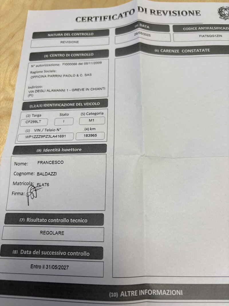 Porsche Cayenne usata a Firenze (14)