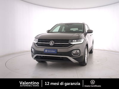 Volkswagen T-Cross 1.0 TSI 110 CV DSG Advanced del 2021 usata a Roma