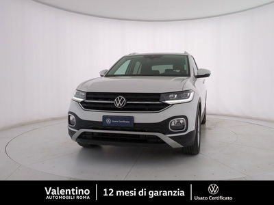 Volkswagen T-Cross 1.0 TSI 110 CV DSG Advanced del 2023 usata a Roma