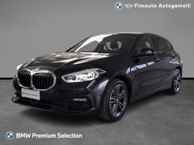 BMW Serie 1 116d 2.0 116CV cat 5 porte Attiva DPF del 2020 usata a Verona