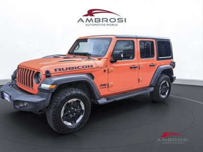 Jeep Wrangler Unlimited 2.0 Turbo Rubicon del 2019 usata a Corciano