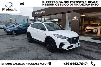 Hyundai Tucson 1.6 CRDi 136CV DCT N Line del 2020 usata a Casale Monferrato