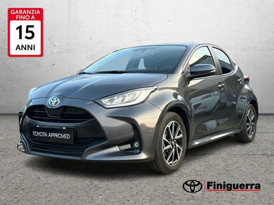 Toyota Yaris 1.5 Hybrid 5 porte Trend del 2022 usata a Poggiridenti