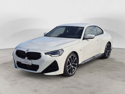 BMW Serie 2 Coup&eacute; 220d Coupe mhev 48V MSport Pro auto del 2022 usata
