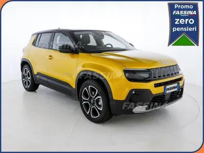 Jeep Avenger full-electric Summit fwd 156cv auto nuova a Milano