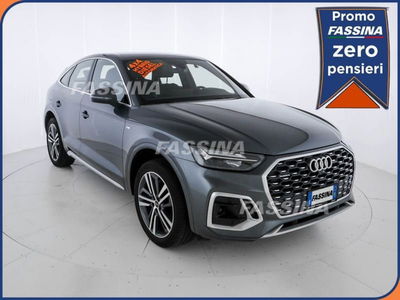 Audi Q5 Sportback 40 2.0 tdi mhev 12V S line Plus quattro s-tronic del 2023 usata a Milano