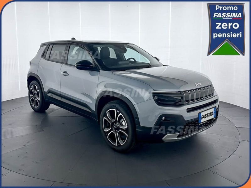 Jeep Avenger nuova a Milano